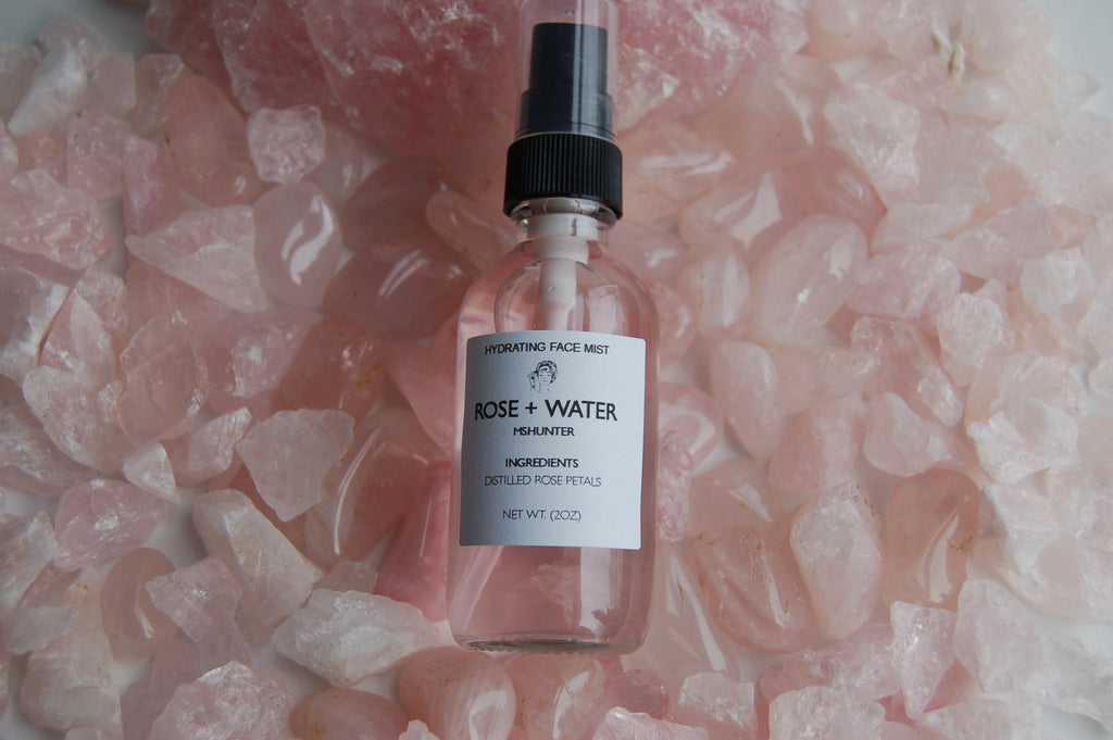 Crystal Infused Rose Water Hydrating Facial Mist