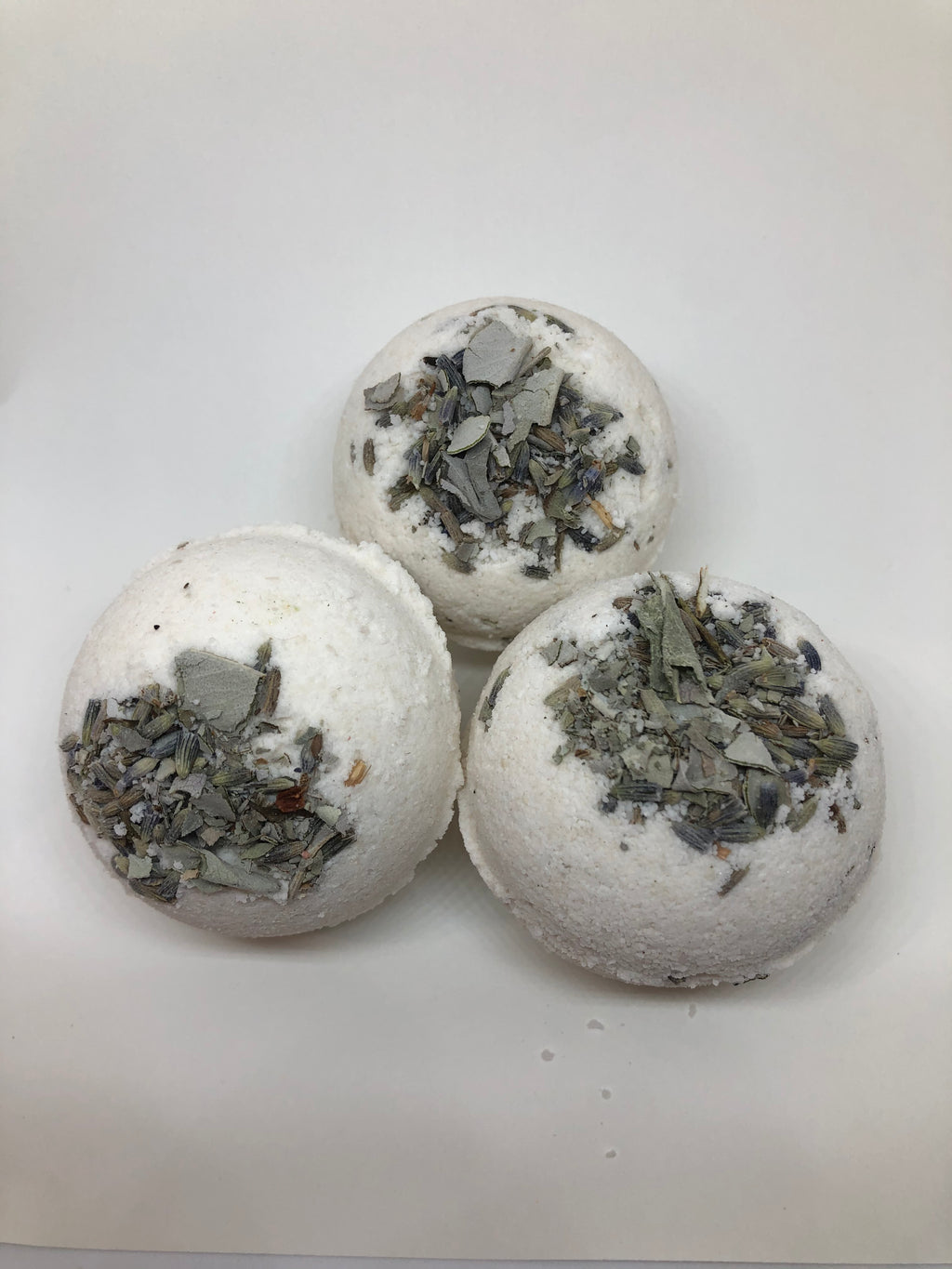 Coconut milk with Lavender and sage Crystal Bomb