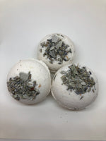 Coconut milk with Lavender and sage Crystal Bomb