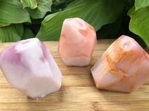 Pink Crystal Soap Bar