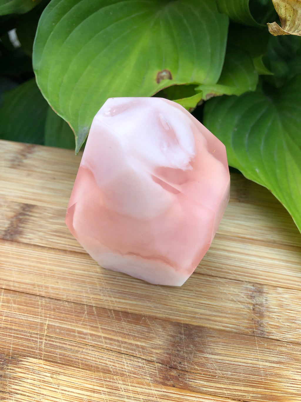 Pink Crystal Soap Bar