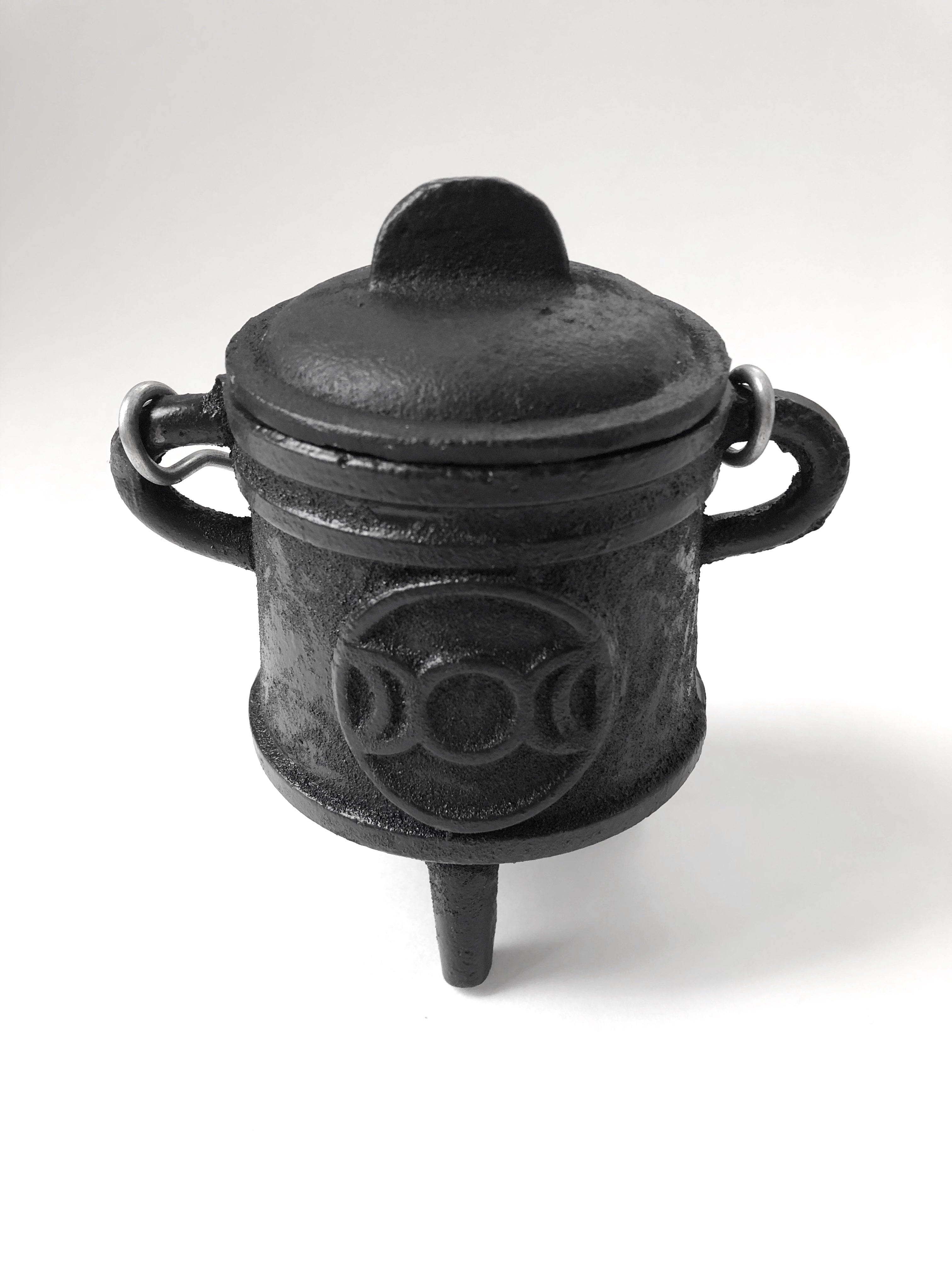 Triple Moon Cast Iron Cauldron