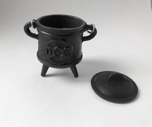 Triple Moon Cast Iron Cauldron