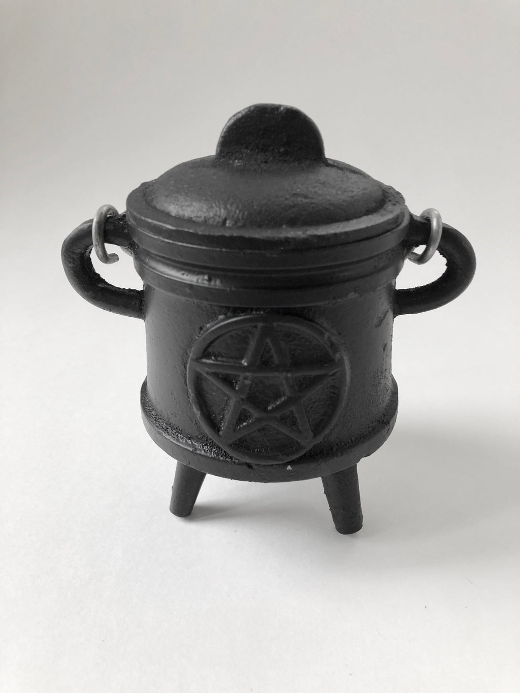 Pentagram Cast Iron Cauldron