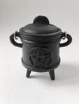 Pentagram Cast Iron Cauldron