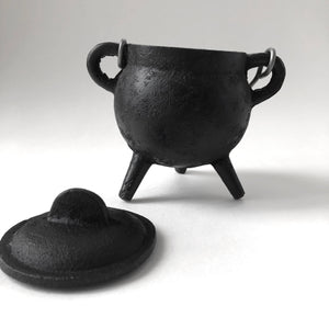 Cast Iron Cauldron With Lid